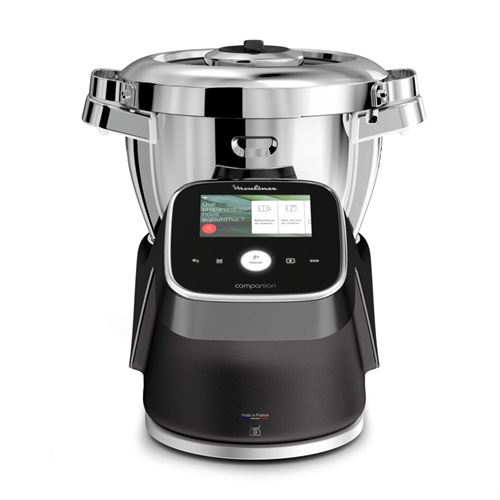 Robot cuiseur moulinex i-companion touch pro xl hf93d810 1550 w noir - Image 2