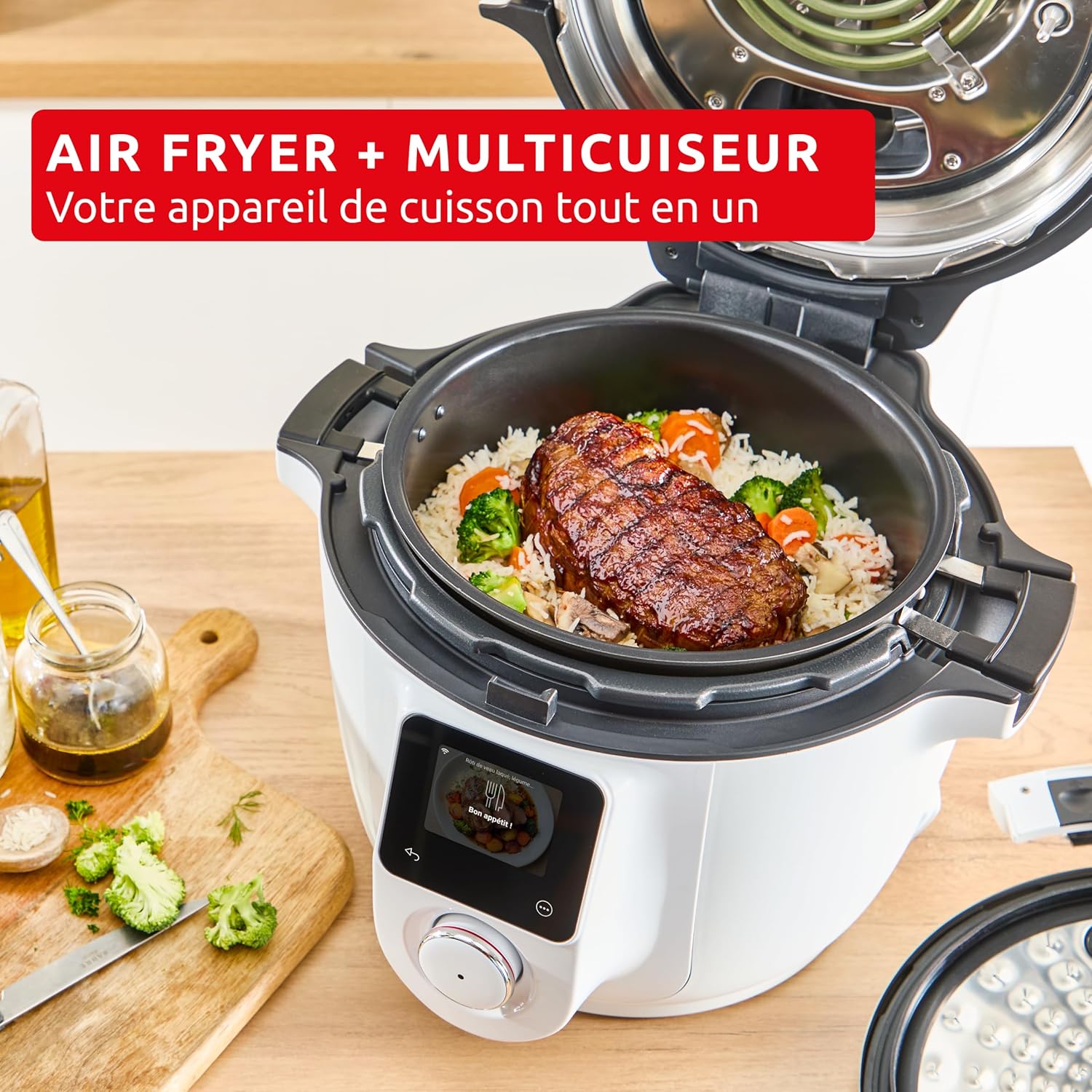 Moulinex Cookeo Infinity, freidora de aire + - Image 2