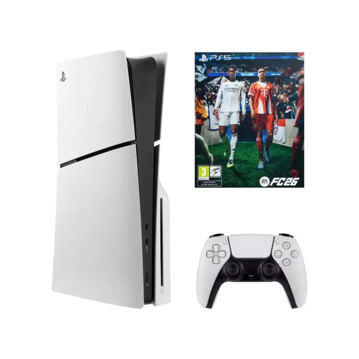 Sony PS5 Slim (CD) + Pack de 26 tarjetas EA Sports FC - Image 3