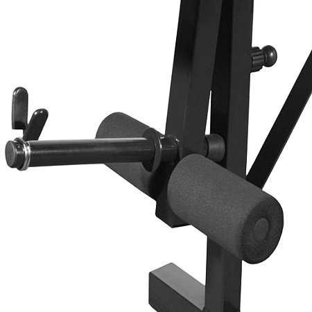 Banco de entrenamiento + soporte para pesas, juego de mancuernas de 120 kg - Image 4