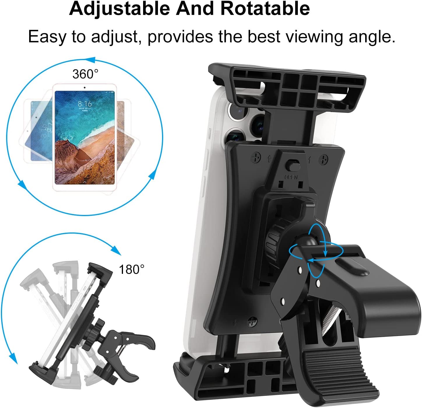 Bicicleta estática BH Fitness Jet Bike H9158RF, incluye soporte para tablet. - Image 7